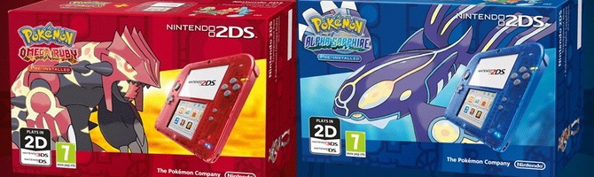 Nye transparente 2DS-modeller udgives d. 7. november – kommer også som Pokémon bundles