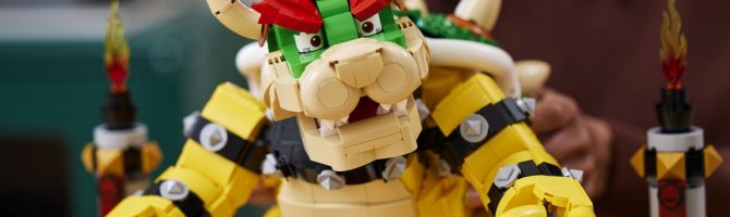 LEGO lancerer gigantisk LEGO Bowser