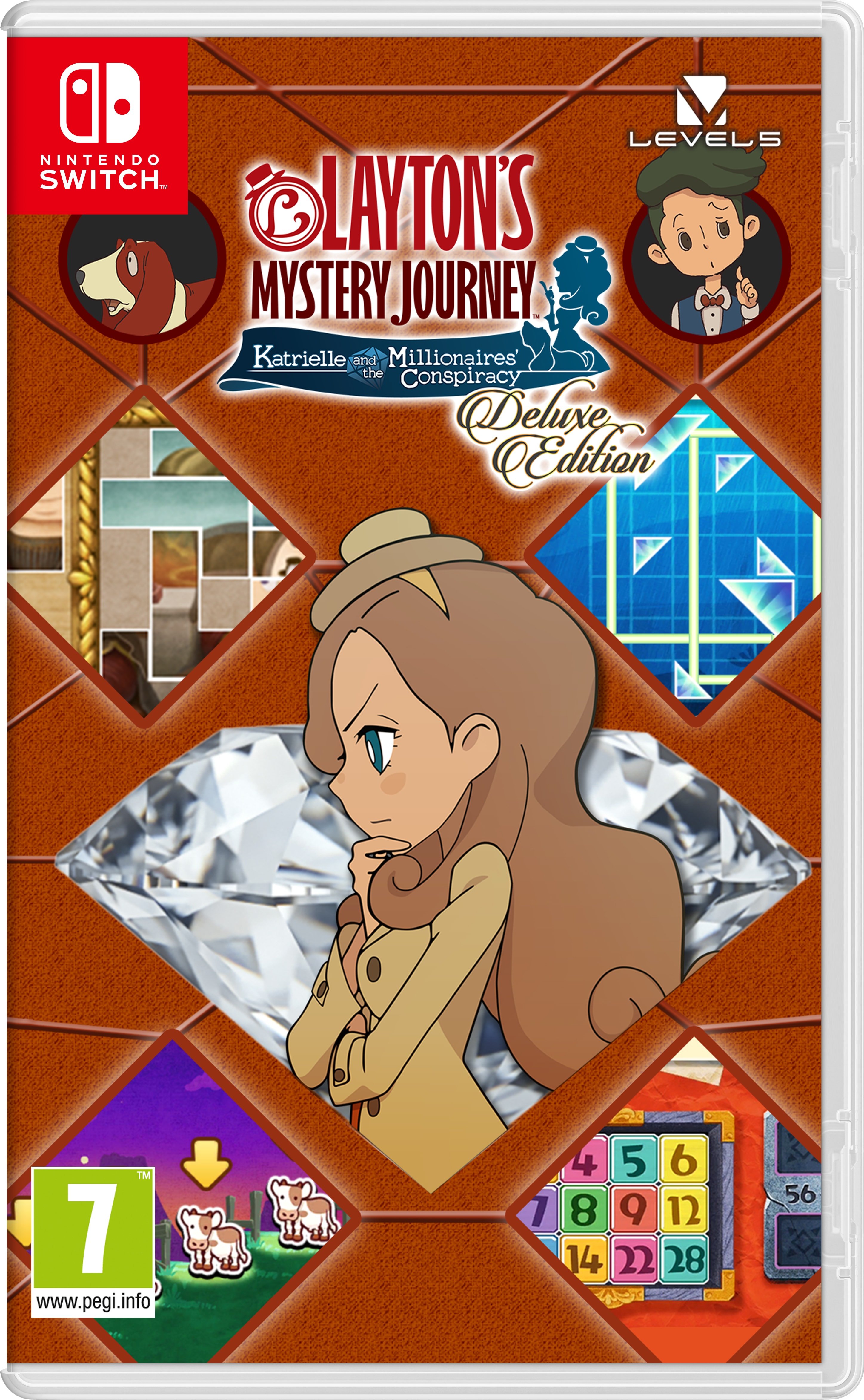 Layton's Mystery Journey: Katrielle and the Millionaires’ Conspiracy Deluxe Edition