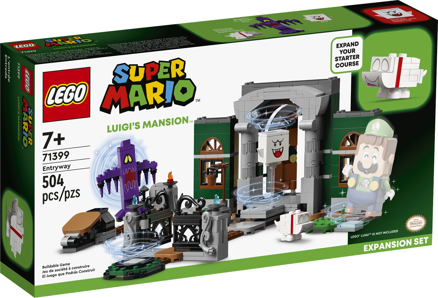 LEGO Super Mario - Luigis Mansion indgang