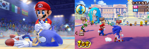 Nye Mario & Sonic at The London 2012 Olympics screenshots