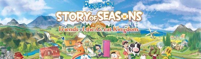 Doraemon Story of Seasons: Friends of the Great Kingdom udkommer 2. november