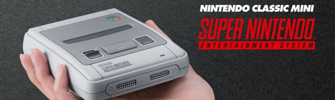Nintendo Classic Mini: Super Nintendo Edition er ude nu - se lanceringstrailer for maskinen