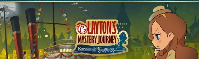 Lanceringstrailer for Layton's Mystery Journey: Katrielle and the Millionaires’ Conspiracy udsendt