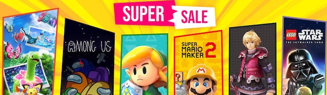 Nintendo starter Super Sale på eShop i dag