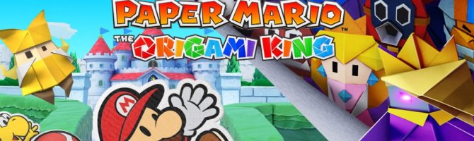 Se verdenen i Paper Mario: The Origami King i ny trailer